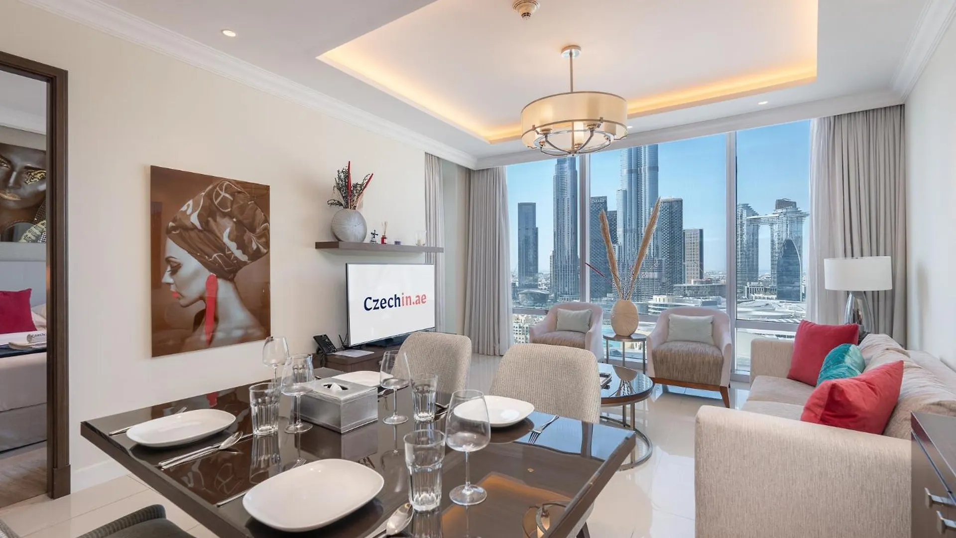 Downtown Elegance - 1Br Apartment With Unmatched Burj Khalifa Views contacts