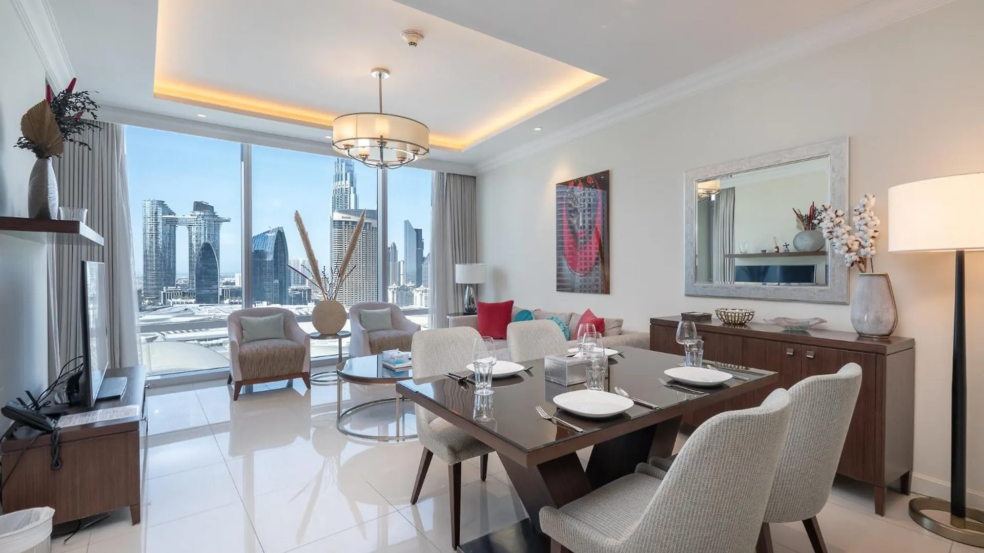Downtown Elegance - 1Br Apartment With Unmatched Burj Khalifa Views Dubai